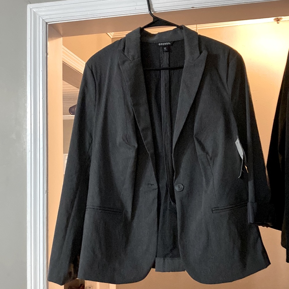 Grey blazer size 16